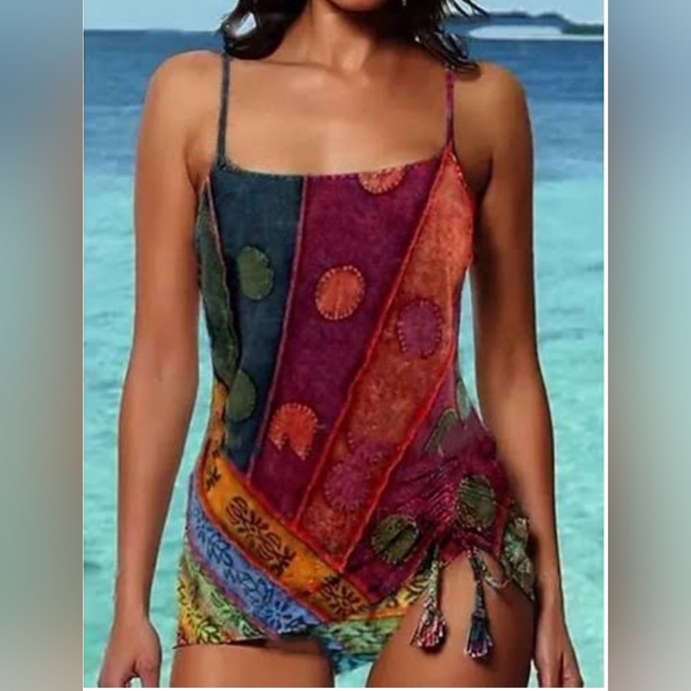BEAUTIFUL Tankini 2 Pieces New w/ tags. Perfect for beach or poolside parties.